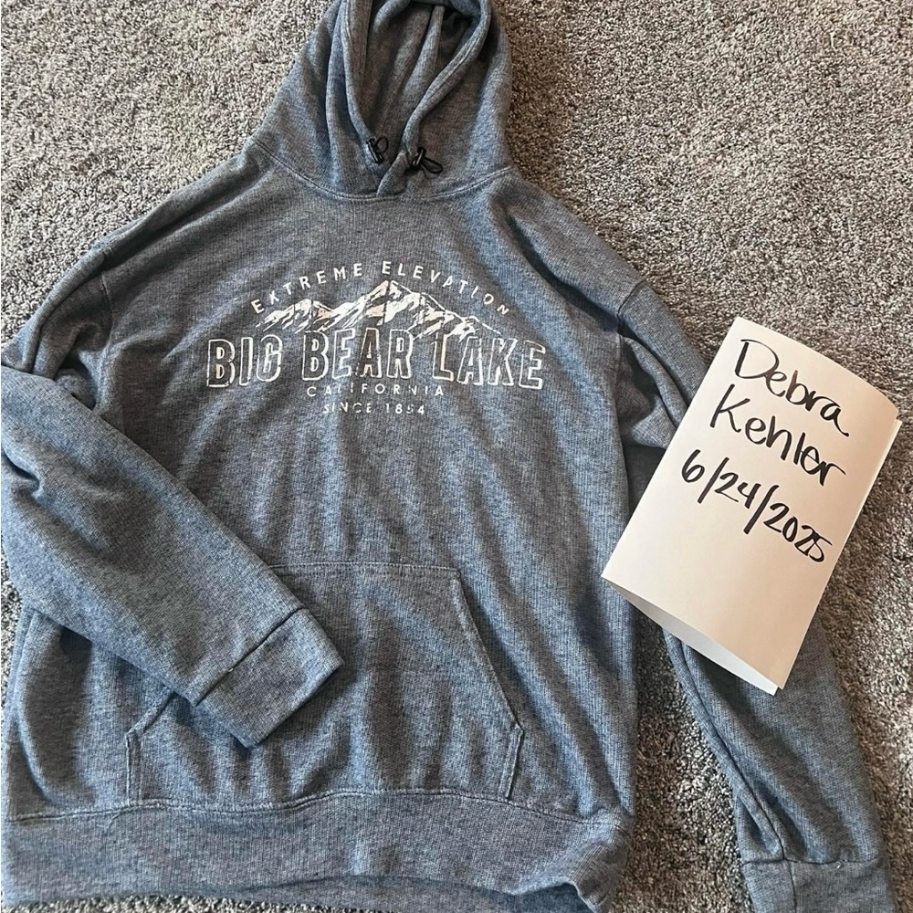 Big Bear Lake blue Hoodie